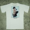 Colours Collectiv Premium cotton spandex blend 2D Panda  Jasmine t shirt - White, Large