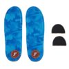 Kingfoam Orthotics FP Insoles - 44/44.5, 3mm, Blue Camo